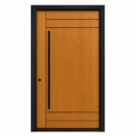 F17-MFD055 fiberglass entry door Amazon white background