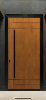 F17-MFD055 fiberglass entry door original product view