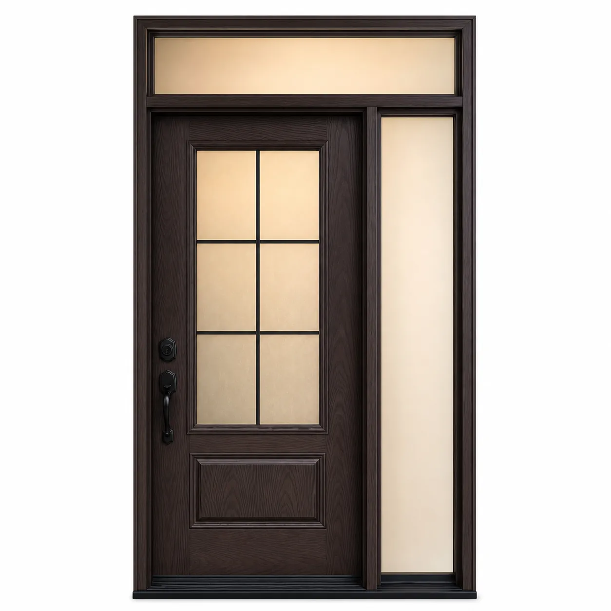 F18-MFD054 Amazon white background F18-MFD054 fiberglass entry door Amazon white background