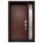 F19-MFD053 fiberglass entry door Amazon white background