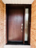 F19-MFD053 fiberglass entry door original product view
