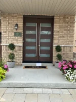 F2-V1 fiberglass entry door original product view