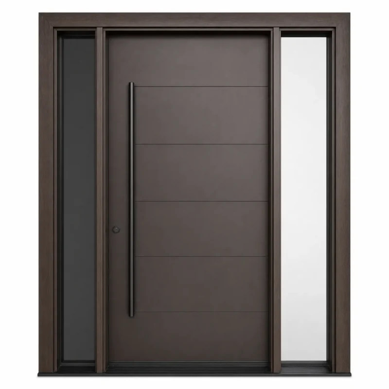 F20-MFD052 fiberglass entry door Amazon white background