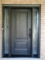 F22-V1 fiberglass entry door original product view
