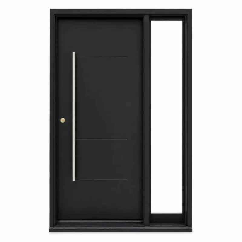 F23-MFD048 fiberglass entry door Amazon white background