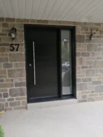 F23-MFD048 fiberglass entry door original product view