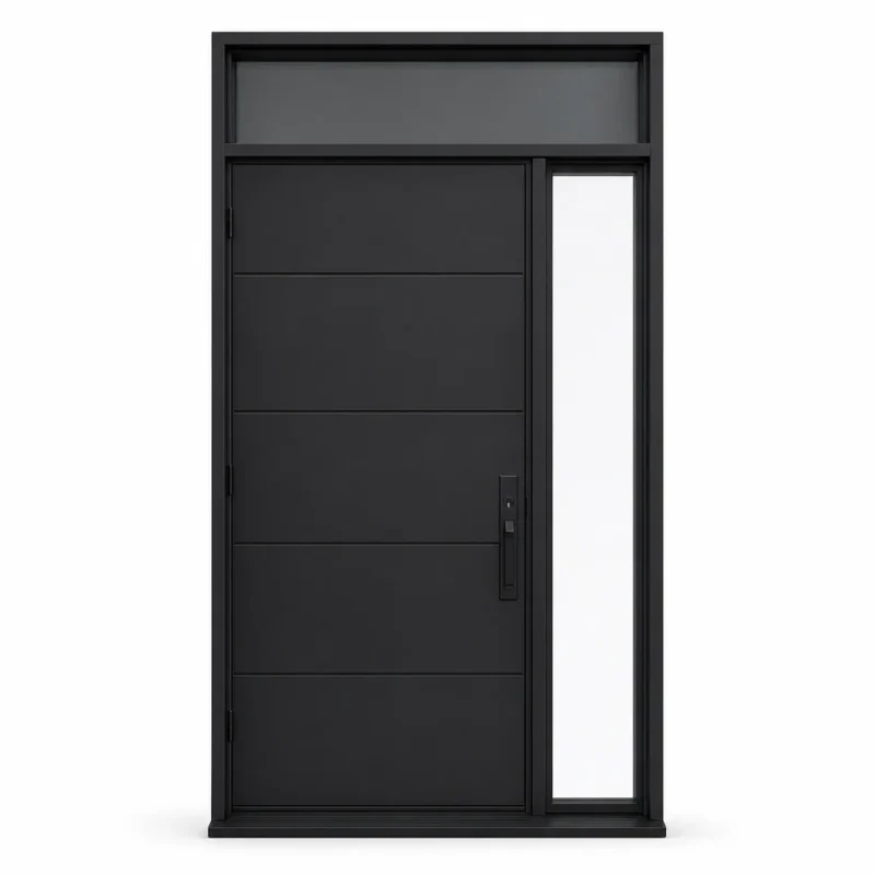 F24-MFD047 fiberglass entry door Amazon white background