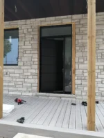 F24-MFD047 fiberglass entry door original product view