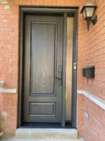 F26-MFD045 fiberglass entry door original product view