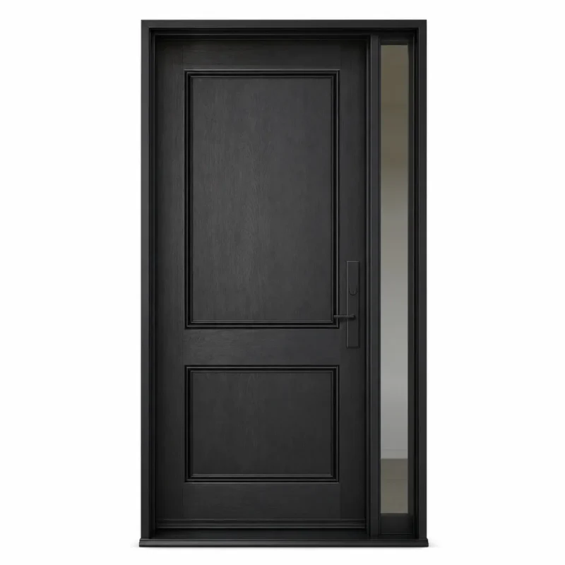 F3-V1 fiberglass entry door Amazon white background