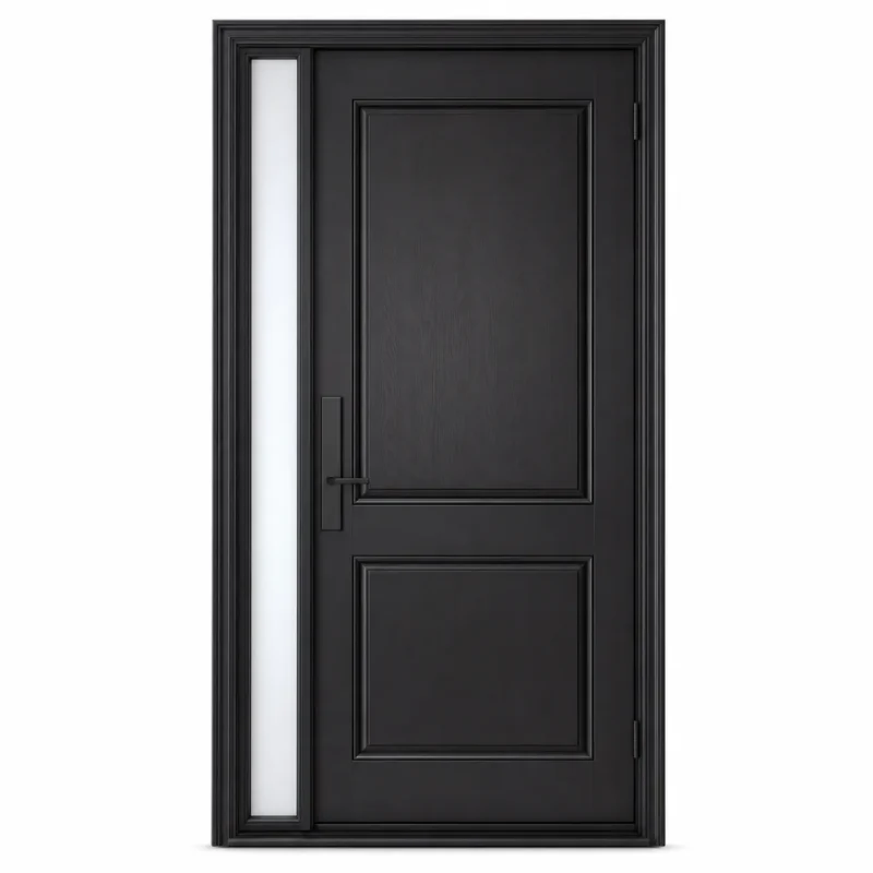 F3-V2 fiberglass entry door Amazon white background