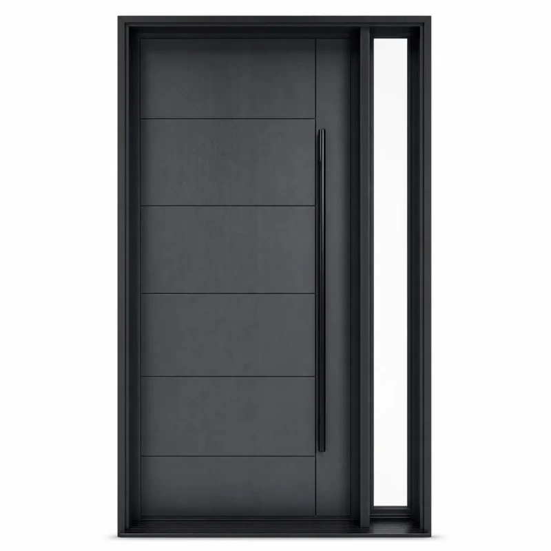 F32-MFD039 fiberglass entry door Amazon white background