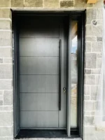 F32-MFD039 fiberglass entry door original product view