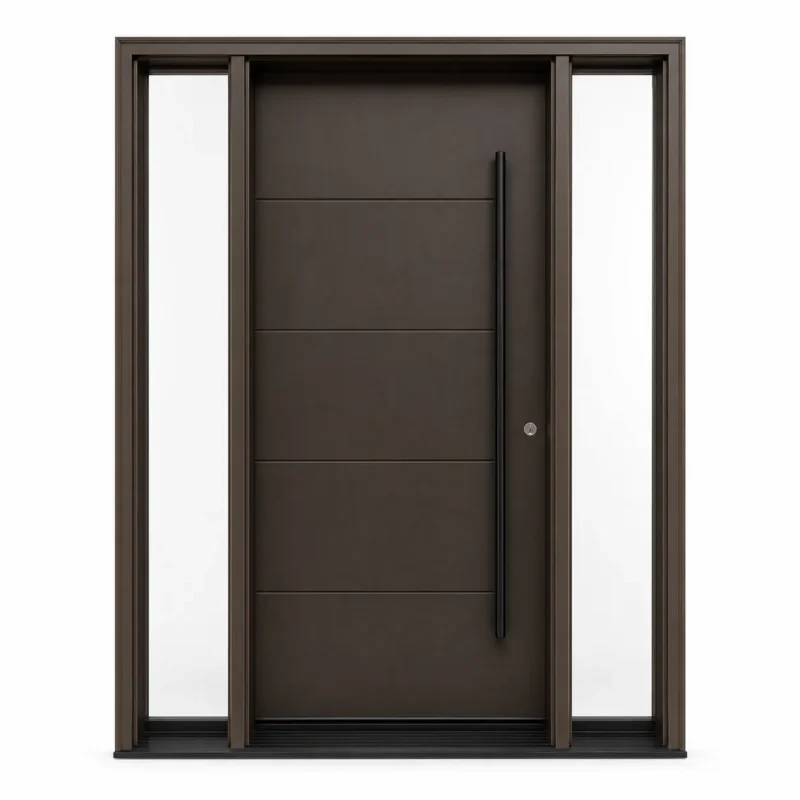F33-MFD038 fiberglass entry door Amazon white background