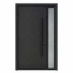 F34-V1 fiberglass entry door Amazon white background