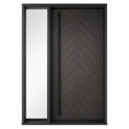 F34-V2 fiberglass entry door Amazon white background