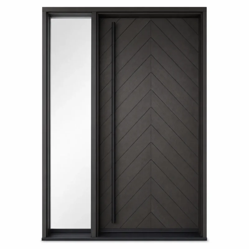 F34-V2 fiberglass entry door Amazon white background