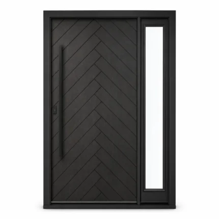F34-V3 fiberglass entry door Amazon white background