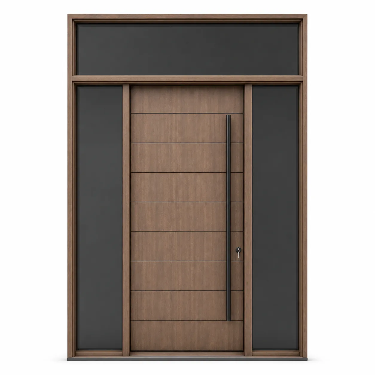 F37-MFD031 Amazon white background F37-MFD031 fiberglass entry door Amazon white background