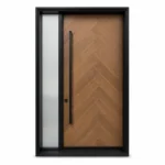 F38-MFD030 fiberglass entry door Amazon white background