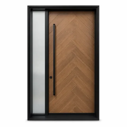 F38-MFD030 fiberglass entry door Amazon white background