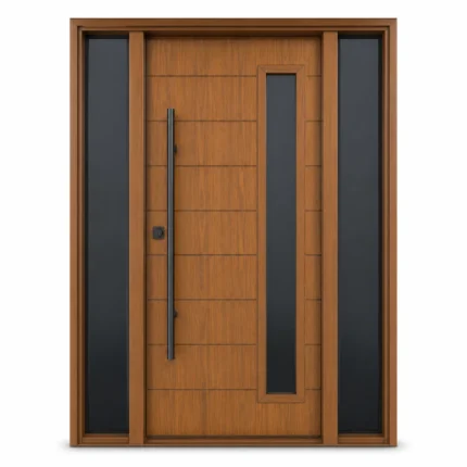 F39-MFD029 fiberglass entry door Amazon white background