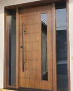 F39-MFD029 fiberglass entry door original product view