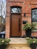 F41-MFD027 fiberglass entry door original product view