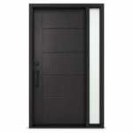F42-V2 fiberglass entry door Amazon white background