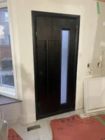 F43-V1 fiberglass entry door original product view
