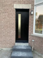 F43-V2 fiberglass entry door original product view