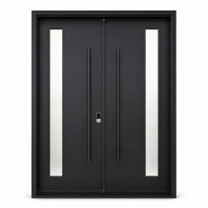 F44-MFD021 fiberglass entry door Amazon white background