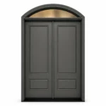 F46-V2 fiberglass entry door Amazon white background