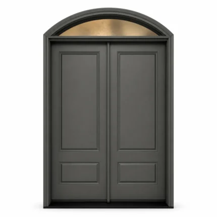 F46-V2 fiberglass entry door Amazon white background