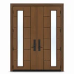 F48-V2 fiberglass entry door Amazon white background