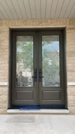 F49-V1 fiberglass entry door original product view