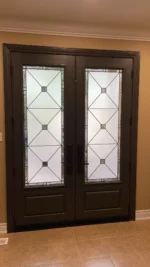 F49-V2 fiberglass entry door original product view