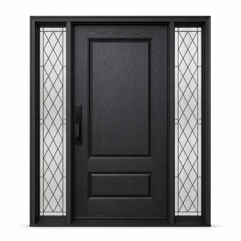 F5-MFD067 fiberglass entry door Amazon white background
