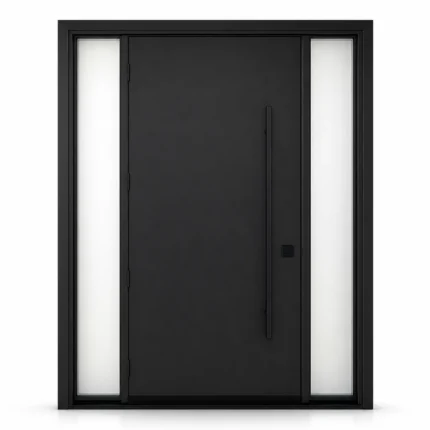 F50-V2 fiberglass entry door Amazon white background