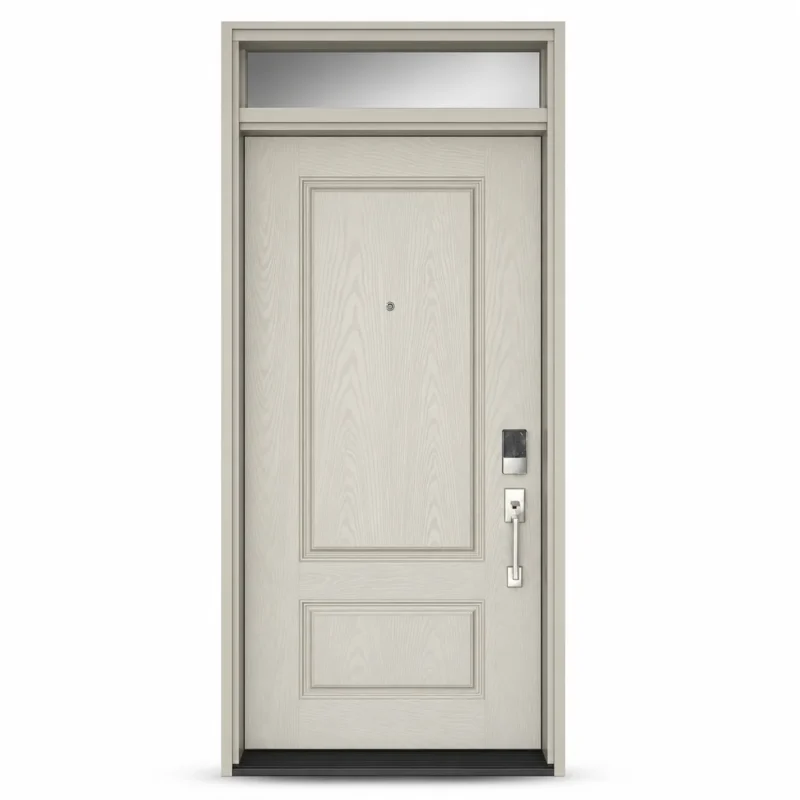 F51-MFD006 fiberglass entry door Amazon white background