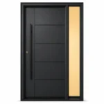 F52-V1 fiberglass entry door Amazon white background