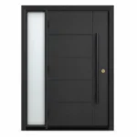F52-V2 fiberglass entry door Amazon white background