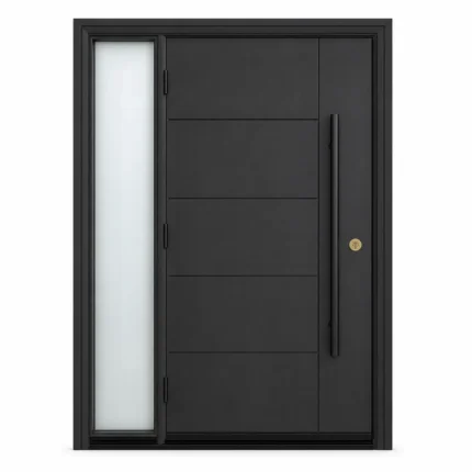 F52-V2 fiberglass entry door Amazon white background