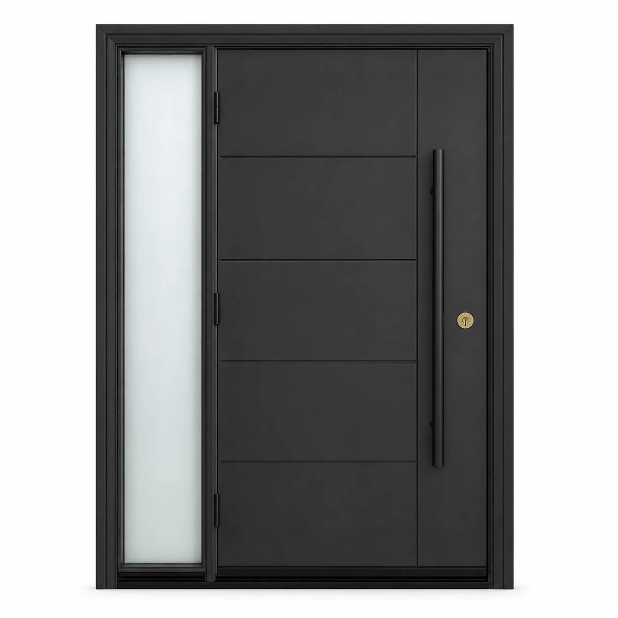F52-V2 Amazon white background F52-V2 fiberglass entry door Amazon white background