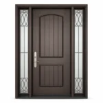 F53-MFD003 fiberglass entry door Amazon white background