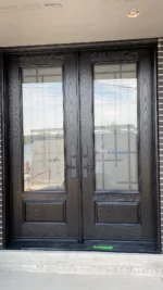 F54-MFD002 fiberglass entry door original product view