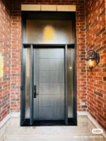 F56-MFD076 fiberglass entry door original product view