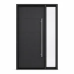 F58-V1 fiberglass entry door Amazon white background