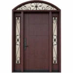 F6-MFD066 fiberglass entry door Amazon white background