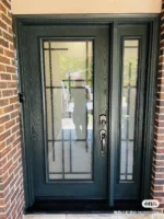 F63-V1 fiberglass entry door original product view